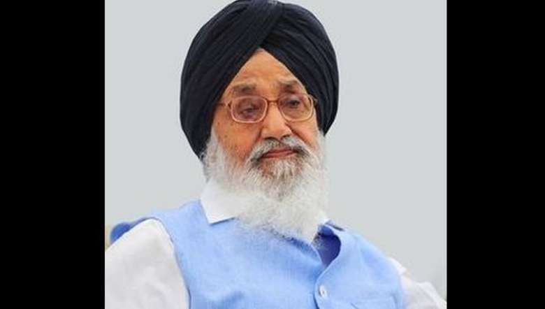 Late Punjab Parkash Singh Badal, former chief minister of  (PHOTO: Twitter)