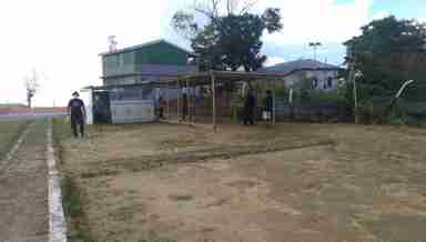 COVID-19 testing centre in Tamenglong, Manipur(Photo: IFP)
