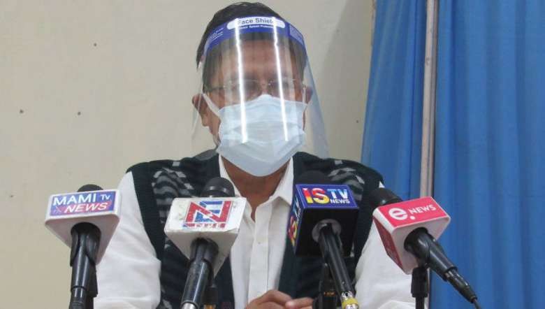 Manipur Health Services director Dr K Rajo Singh (PHOTO: IFP)