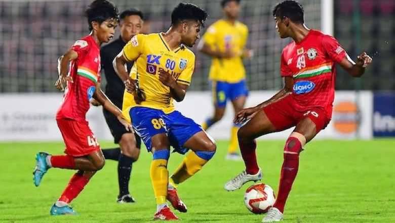 Delhi’s Sudeva FC played out a draw with Kerala Blasters in a Group D game of the 131st Indian Oil Durand Cup (PHOTO: Durand Cup)