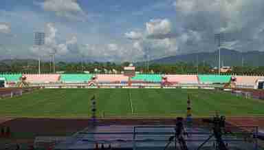 Khuman Lampak Main Stadium - Stage set for Durand Cup 2022 Day-3 (PHOTO: IFP)
