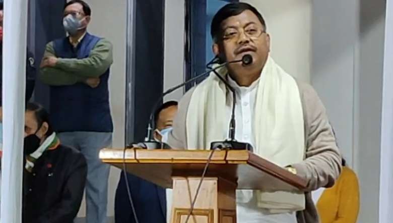 Manipur Work Minister Govindas Konthoujam  (Photo: IFP)