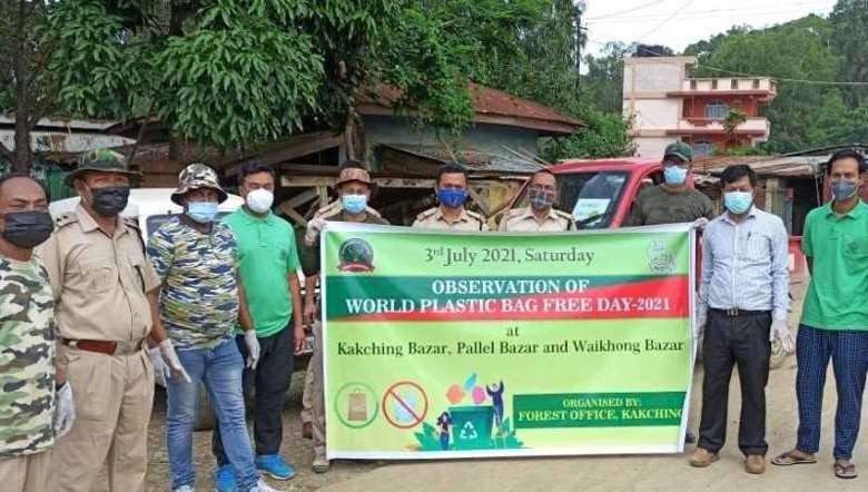 World Plastic Bags Free Day event in Kakching district