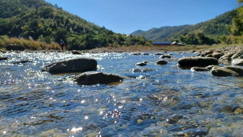 Rangazak river in north of Ukhrul district (PHOTO: IFP)