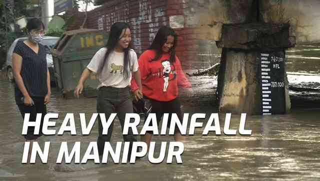 Heavy Rainfall in Manipur | System Failure Hits Urban Areas