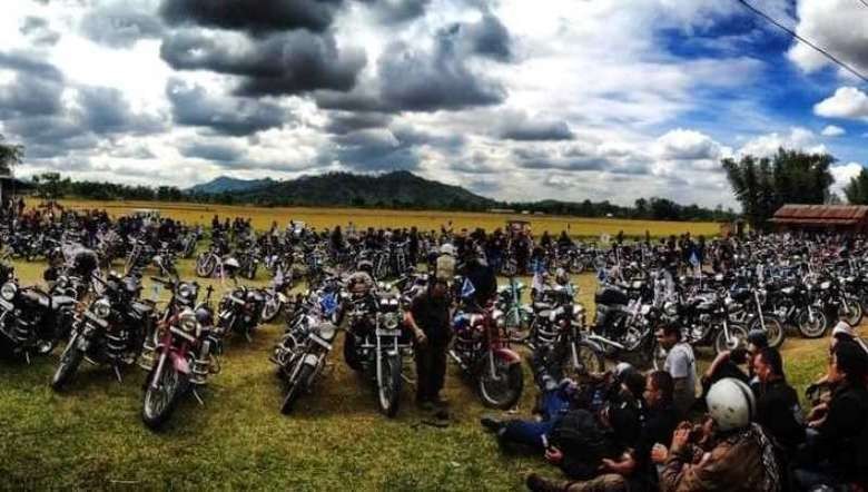 Royal Riders Manipur celebrates its 23rd foundation day at Langol on January 23, 2020 (PHOTO: RRM Facebook)