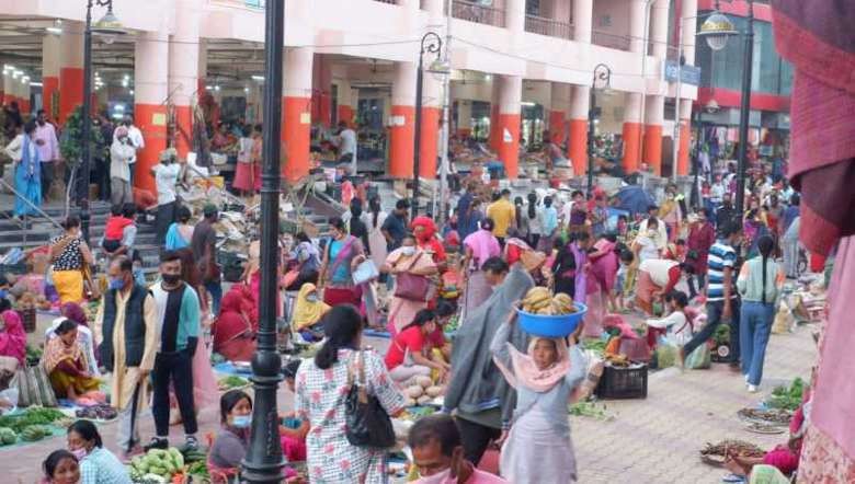 Ima Market at Khwairamband, Imphal, Manipur  (Photo: IFP)