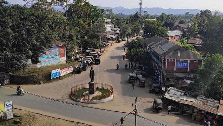 Jiribam town, Manipur (File photo: IFP)