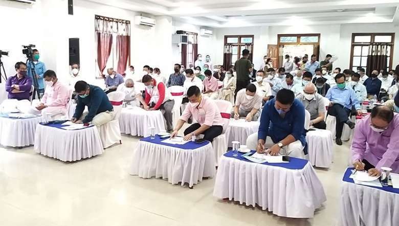Emergency meeting on COVID-19 situation in Manipur on Oct 21, 2020