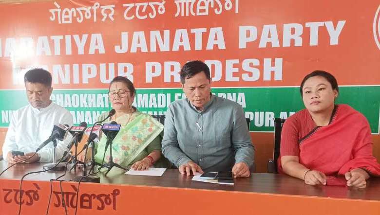 Manipur Bharatiya Janata Party (BJP) president A Sharda Devi