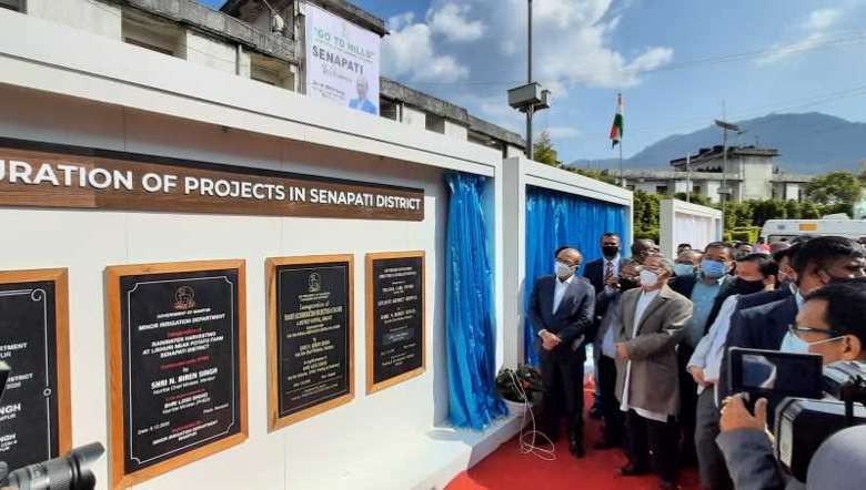 Inauguration of eight projects in Senapati (PHOTO IFP)