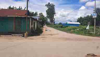 Heirok part-2 Bazar Ward No 6 is among the eight zones where containment measures have been lifted from Thoubal, Manipur on August 17, 2020 (PHOTO: IFP)
