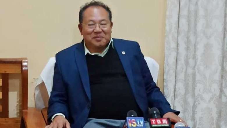 Manipur minister Awangbow Newmai