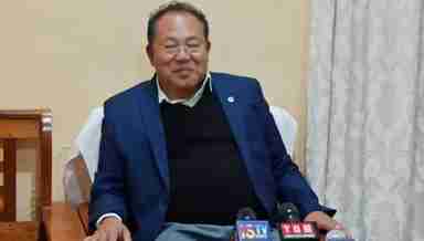 Manipur minister Awangbow Newmai