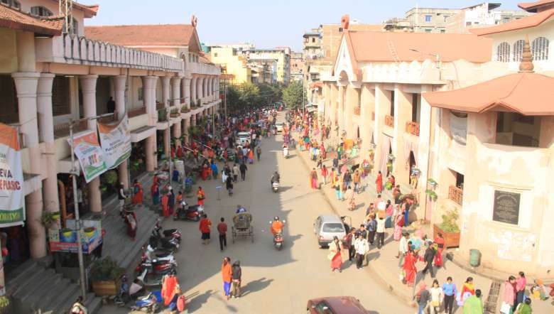 Ima Market at Khwairamband, Imphal (Photo: IFP)