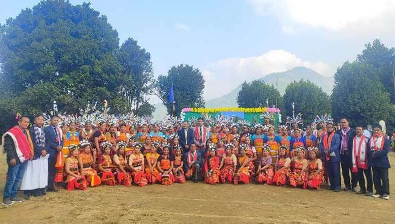 Cultural festival at Luangchum (Awangkhul) village under Noney district, Manipur (PHOTO: IFP)