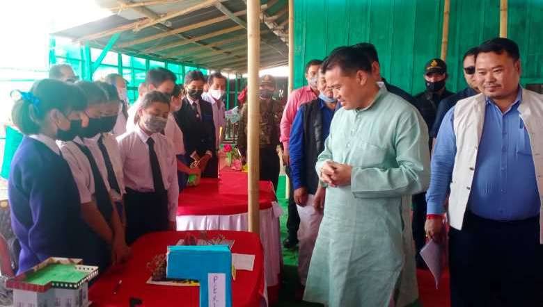 National Mathematics and Science Day 2021 held at Manipur Science and Technology Council (MASTEC) complex at Takyelpat in Imphal West on March 29, 2022 (PHOTO: IFP)