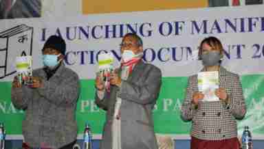 NPP Manipur releases People’s Action Document 2022 on January 23, 2021