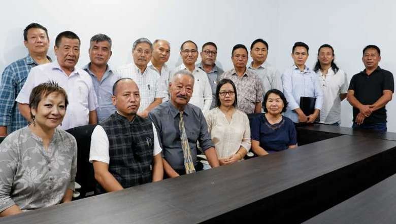 Leaders of NSCN-IM, NNPGs and FNR (PHOTO: Newmai News Network)