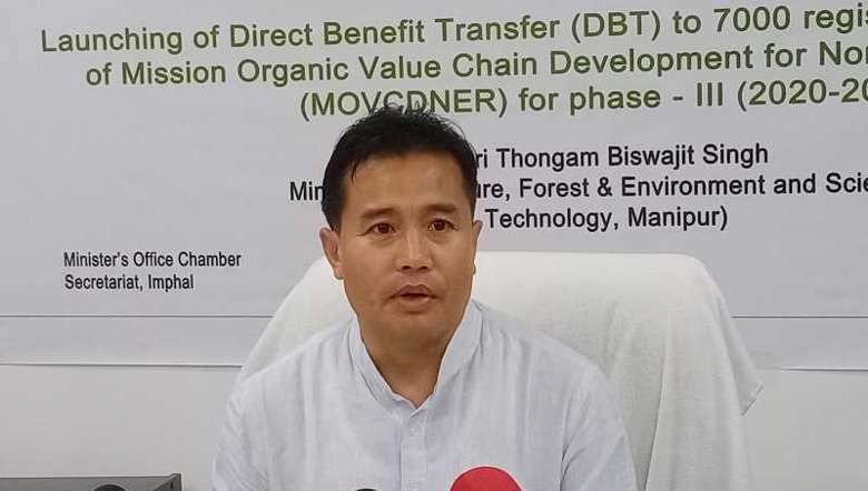 Manipur Agriculture Minister Th Biswajit