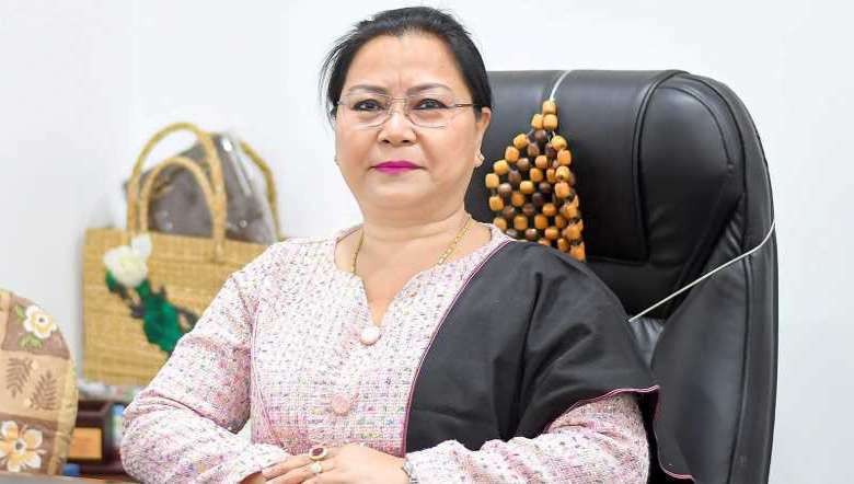 Manipur Textiles, Commerce and Industries Minister Nemcha Kipgen