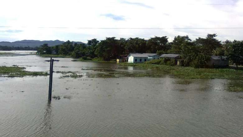 Flooded Brahmaputra river in Assam (PHOTO: WikiCommons)
