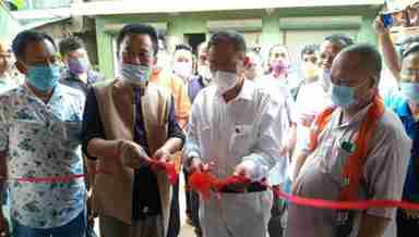 MP RK Ranjan inaugurates Election Committee Office of intending MDC candidate of Moreh-B, 16 constituency J Khongsai