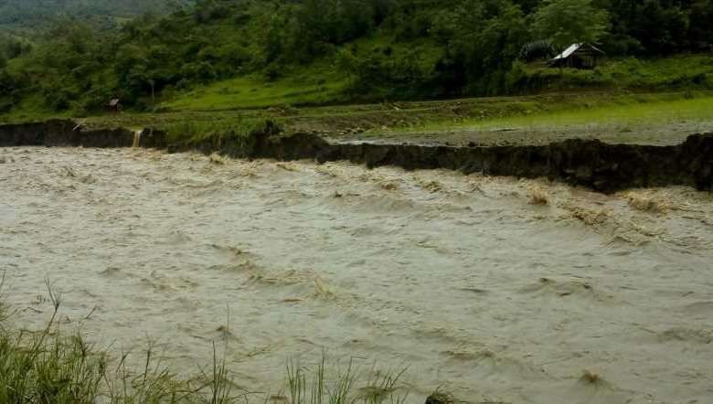 Vatthei river at Hoomi village in Ukhrul, Manipur