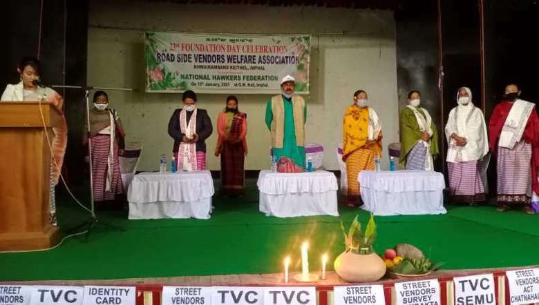 23rd founday day of Roadside Vendors Welfare Association in Imphal, Manipur (PHOTO IFP)