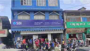 SBI Bank, Churachandpur (Photo: IFP)