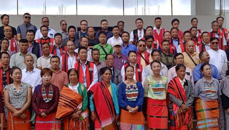 TNWL, Meitei CSOs hold get together at Heritage centre, Vangayan, Shirui village in Ukhrul (PHOTO: IFP)