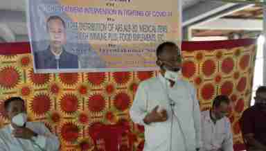 Manipur Health and Family welfare Minister L Jayantakumar (PHOTO: IFP)