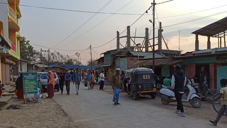 A Muslim locality in Imphal (PHOTO: IFP)
