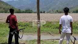 Villagers of Leitanpokpi in Imphal East defend themselves from continued militant attacks (PHOTO: IFP)