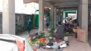 Zenhang Bazar in Churachandpur, Manipur during lockdown (file photo)