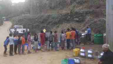 Water scarcity in Manipur