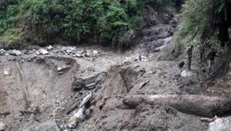 Yarlung-Lamang road in Arunachal Pradesh