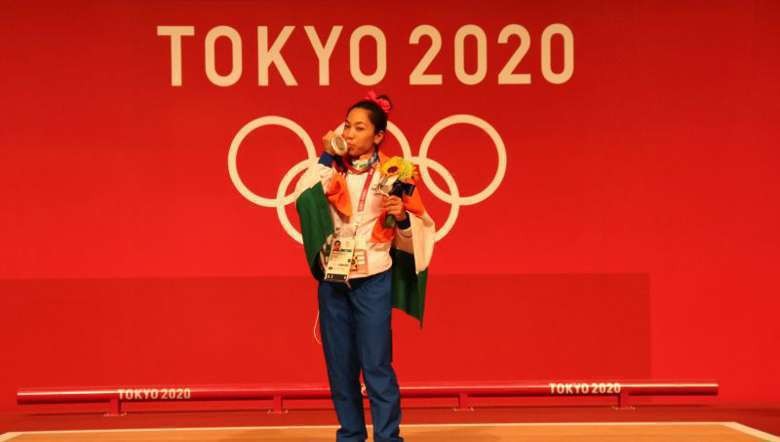 Olympics medallist Saikom Chanu Mirabai (PHOTO: Twitter)