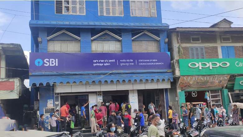 The place where the Churachandpur ATM robbery took place (File Photo: IFP)