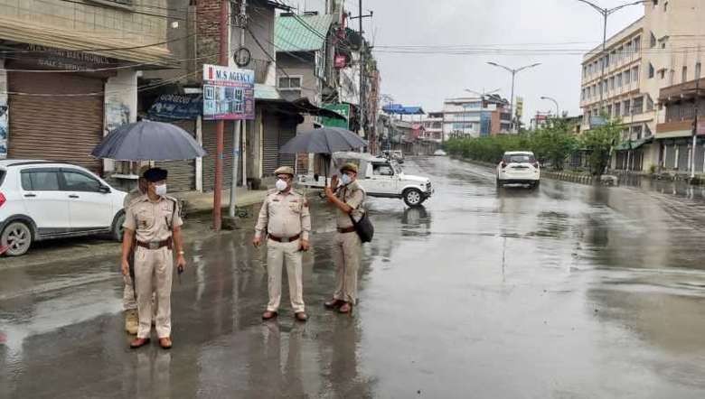 Curfew in Imphal West (File Photo: IFP)