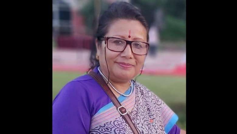 Manipur BJP president Adhikarimayum Sharda Devi