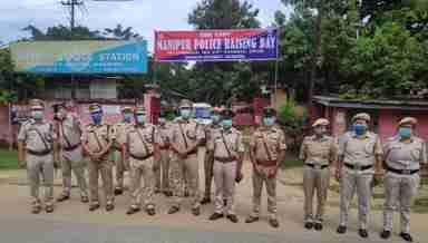 Jiribam Police celebrates 129th Manipur Police Raising Day on 19.10.2020