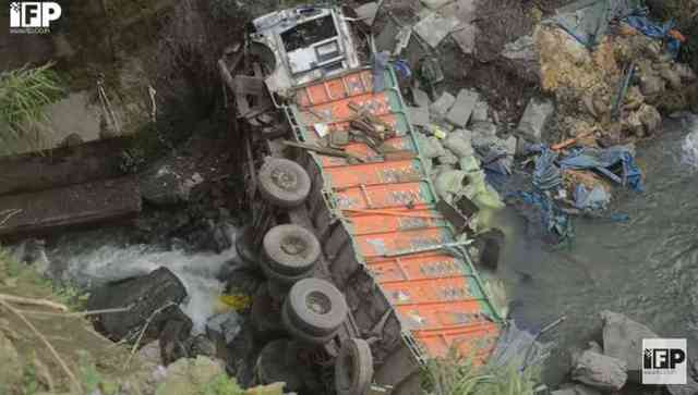 Likhru Korii Bridge Tragedy: Another Truck Falls amid Lack of Safety Measures