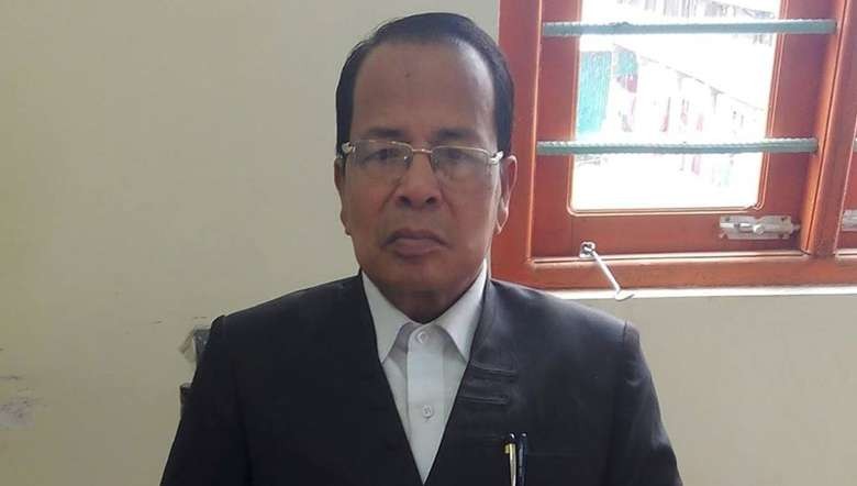 Acting chairperson of the Manipur Human Rights Commission (MHRC), Khaidem Mani (PHOTO: IFP)