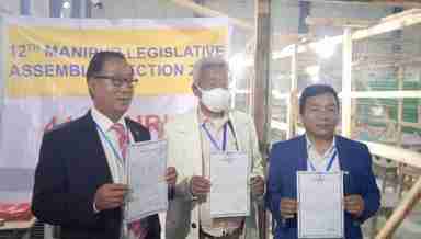 Successful NPF candidates of Ukhrul district (Photo: IFP)