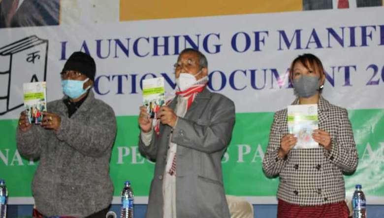 NPP Manipur releases People’s Action Document 2022 on January 23, 2021