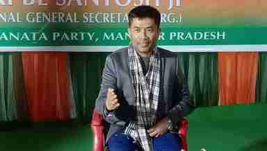 Manipur BJP vice president Ch Chidananda (PHOTO: IFP)