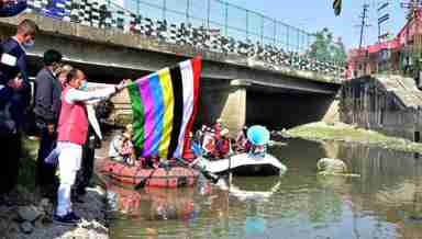 ‘Awareness campaign boat rally on the Nambul River’ (PHOTO IFP)
