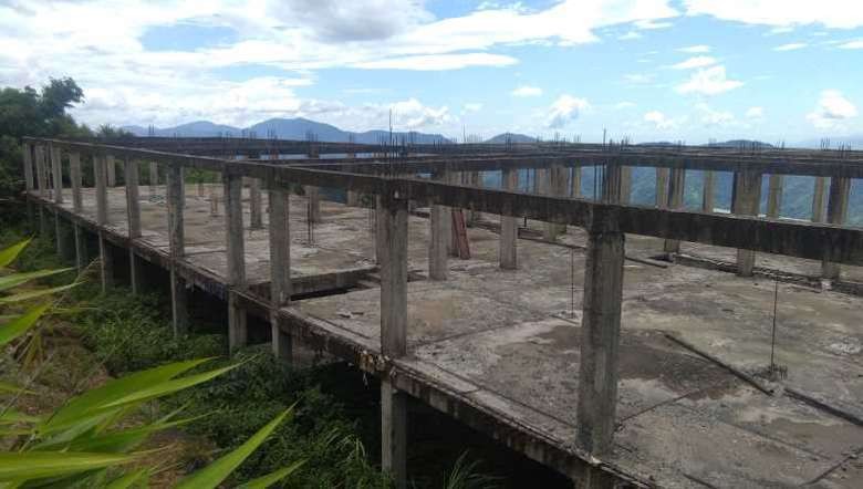 Abandoned under-construction nursing school building in Tamenglong (PHOTO: Daniel Kamei_IFP)