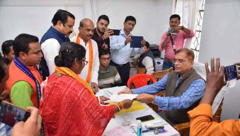 Union Minister Pratima Bhoumik files nomination for Tripura Assembly Elections 2023